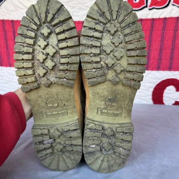 Size 10m - Timberland Shoes Roll Top Camel 16035 KXN31 - Picture 9 of 11